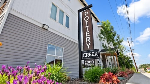 Apartment complex at Pottery Creek, Port Orchard, WA
