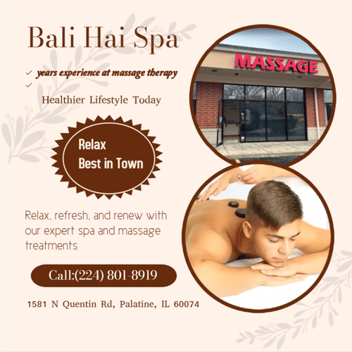 Quiet & Relaxing rooms with soothing music

Stop By for a Great Massage for a Great Price