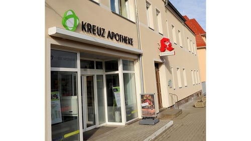 Aussenansicht der Kreuz-Apotheke
