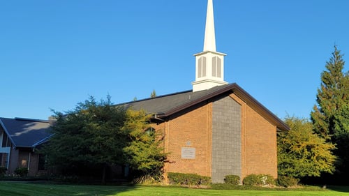 Church building in Raymond, WA of  The Church of Jesus Christ of Latter-day Saints