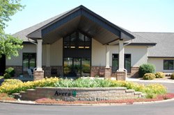 Front entrace of Avera Brady Assisted Living in Mitchell, SD.