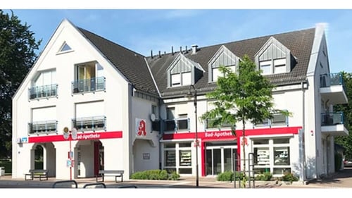 Aussenansicht der Bad-Apotheke