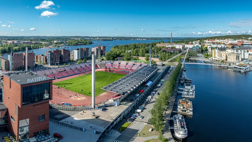 Tampereen stadion Ratinassa. Kuva: Marko Kallio / Skyfox