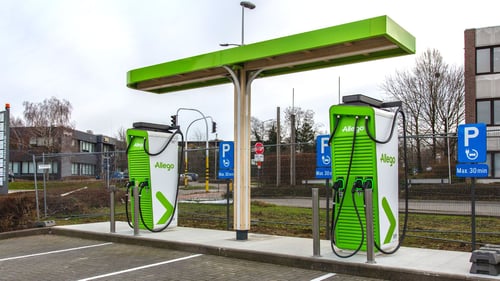 EV charging station Allego Machelen