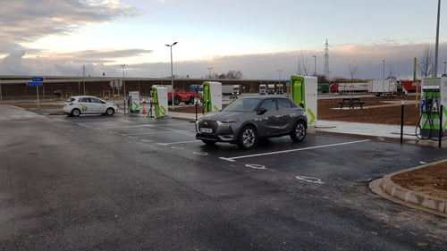 EV charging station Allego Aire de la Bruche Duttlenheim