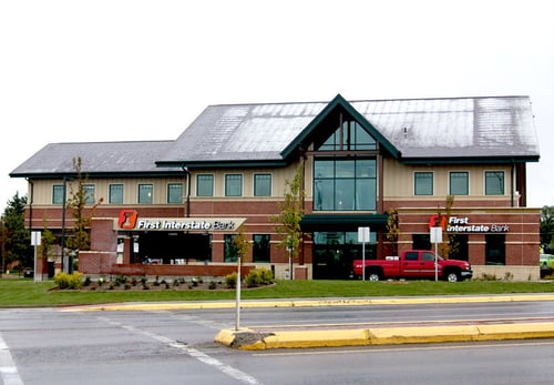 Exterior image of First Interstate Bank in Great Falls, Montana.
