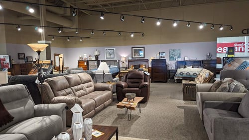 Amery Slumberland Furniture interior 1
