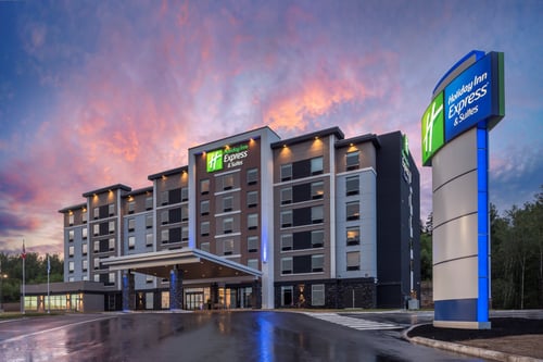 Welcome to the New Holiday Inn Express & Suites Moncton Hotel