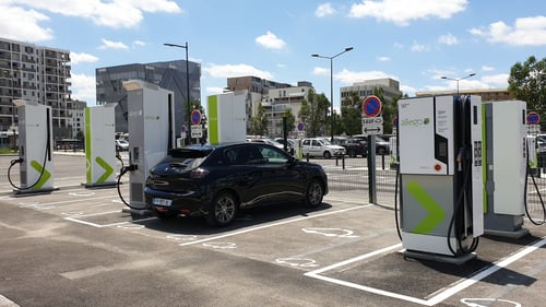 EV charging station Allego Toulouse