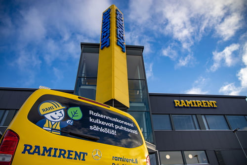 Ramirent Finland Oy pääkonttori Helsinki Suutarila.