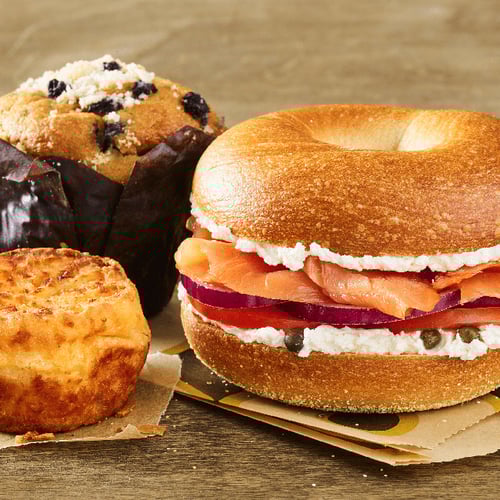 Einstein Bros. Bagels Nova Lox Brunch Special