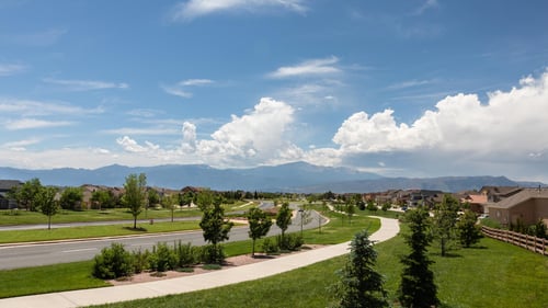 Master-plan community with beautiful mountain views that can be seen throughout the community