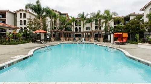 Swimming Pool at 55+ FountainGlen Terra Vista, Rancho Cucamonga, CA