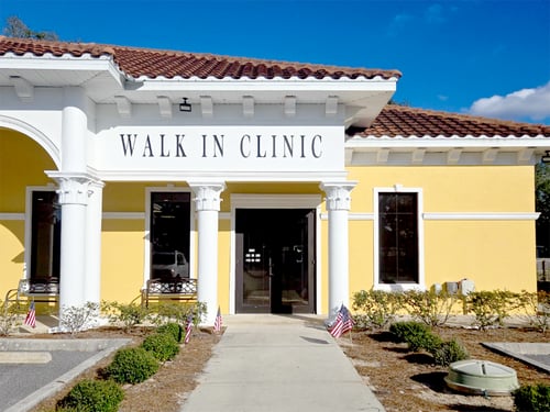 Exterior photo of the front of building for AudioNova hearing clinic in Bushnell, FL