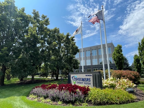 Consumers Credit Union (CCU) Headquarters. This location is for employees only and is not open to the public.