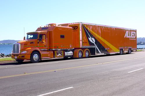 Bonded Transportation moving truck