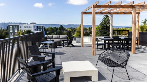 Rooftop Deck at Shift, Portland, Oregon