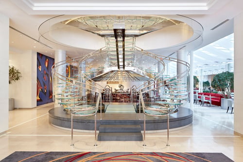 Relax with your family and friends in our elegant & inviting lobby