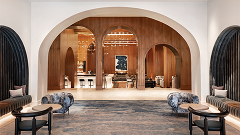 Signia by Hilton San Jose main entrance foyer.