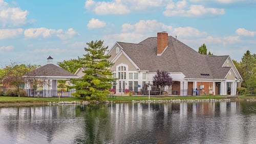 Lake view at Falls at Landen, Maineville