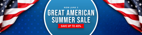 Save up to 40% at the Bass Pro Shops Great American Summer Sale
