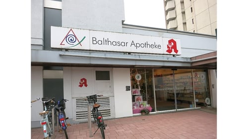 Aussenansicht der Apotheken Esther Volmer e.K. Balthasar Apotheke