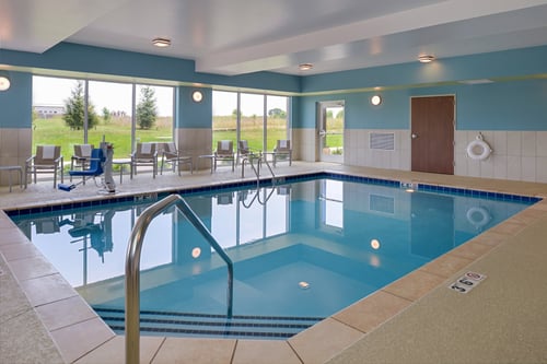 Indoor Hot Saltwater Swimming Pool