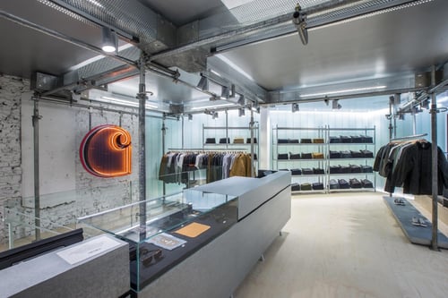 Carhartt WIP Store London Earlham Street interior