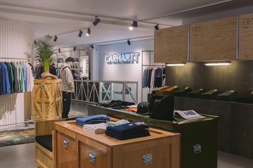 Carhartt WIP Store Haarlem interior