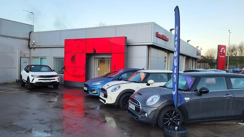 Outside Evans Halshaw Vauxhall Newport
