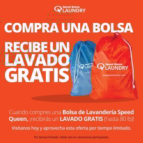 Compra una Bolsa, Recibe un Lavado Gratis