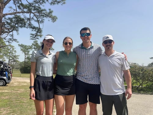 Dodd Air Conditioning team at the St. Patrick’s Golf Tournament hosted by Silsbee Chamber of Commerce