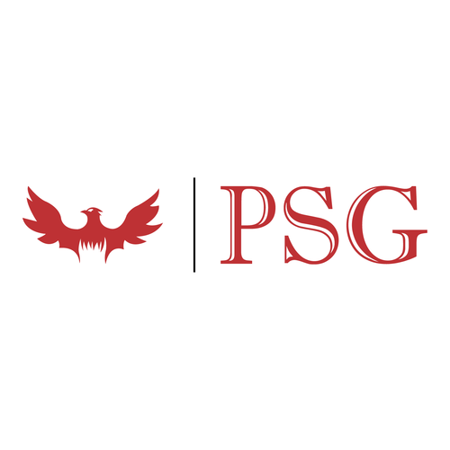 Phoenix Solutions Group (PSG) logo, featuring a red phoenix icon. Customized marketing for the collision repair industry, including website development, SEO, Google ads and local SEO.