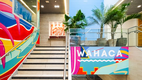 Wahaca Canary Wharf Exterior
