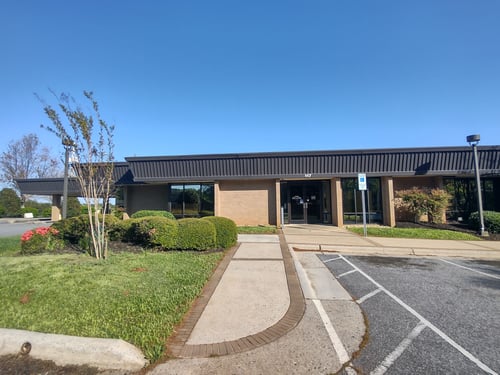 Outside view of the State Employees' Credit Union Forest City branch