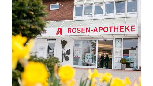 Aussenansicht der Rosen-Apotheke