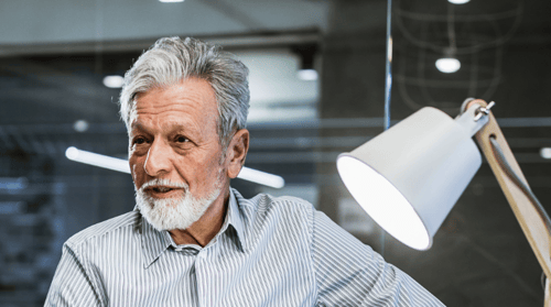 older businessman