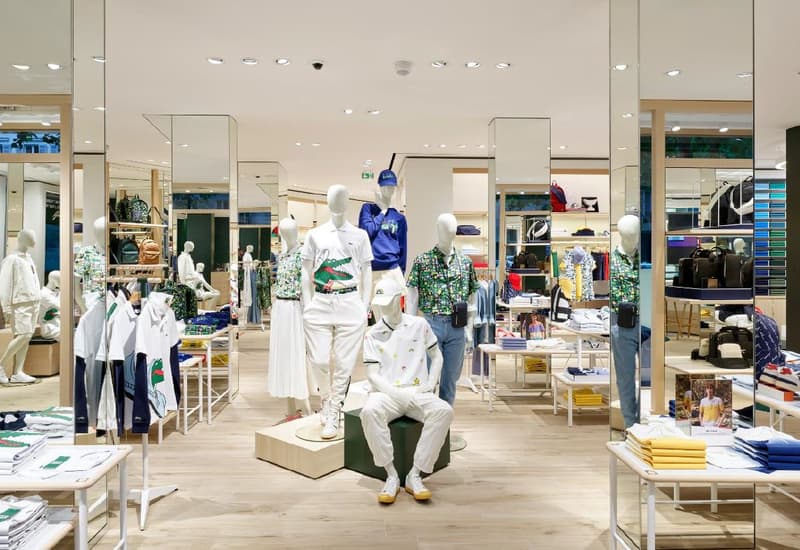 Boutique Lacoste Ternes - Vue intérieure