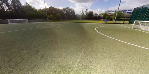 Outdoor football pitch at Wandle Recreation Centre