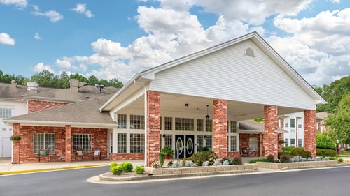 Brookdale Carrollton Entrance