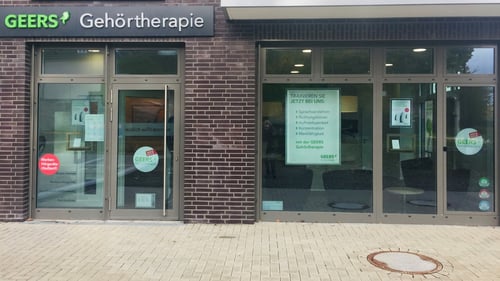Außenaufnahme vom GEERS Fachgeschäft