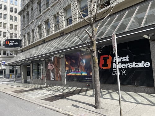 Exterior image of First Interstate Bank in Spokane, Washington.