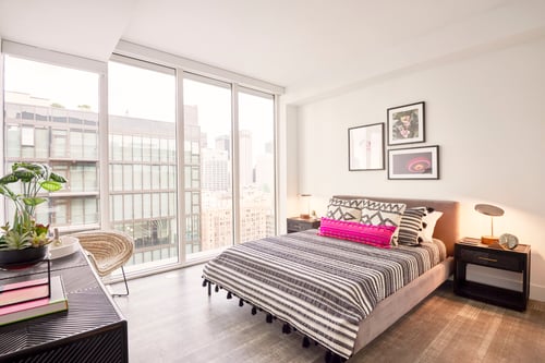 Bedroom at Sentral DTLA at 732 S. Spring