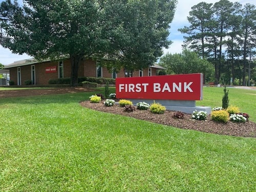 Vass First Bank branch exterior