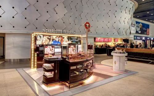 Manchester Airport Terminal 1 Beauty Counter | Charlotte Tilbury
