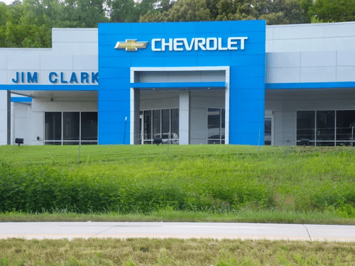 Jim Clark Chevrolet front entrance