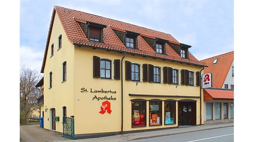 Aussenansicht der St. Lambertus-Apotheke