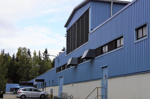 Ikurin liikuntahalli.