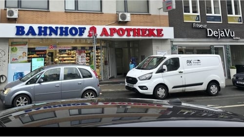 Aussenansicht der Gute Apotheken Duisburg