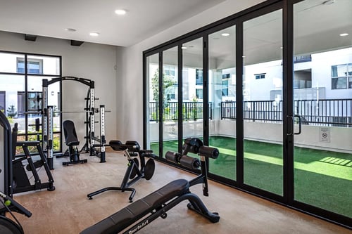 Fitness Center at Luma at El Corazon in Oceanside, CA 92056.